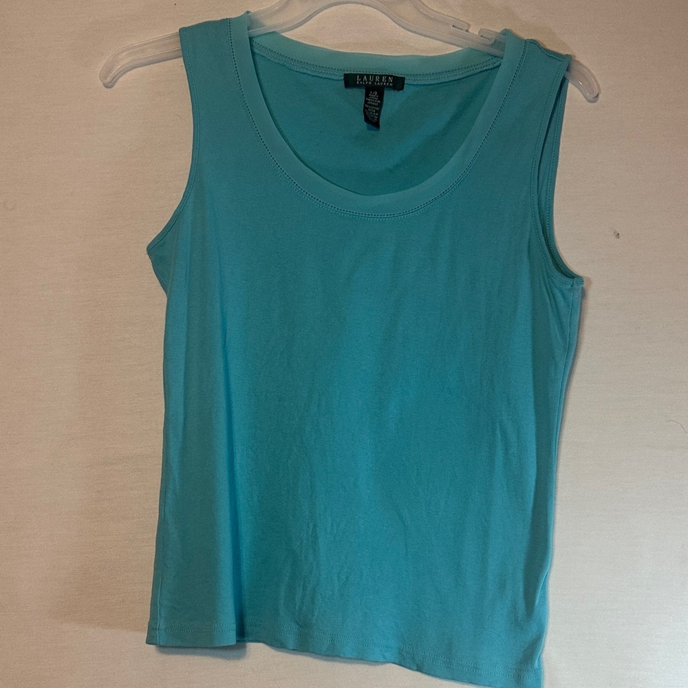Ralph Lauren Turquoise Tank Top
